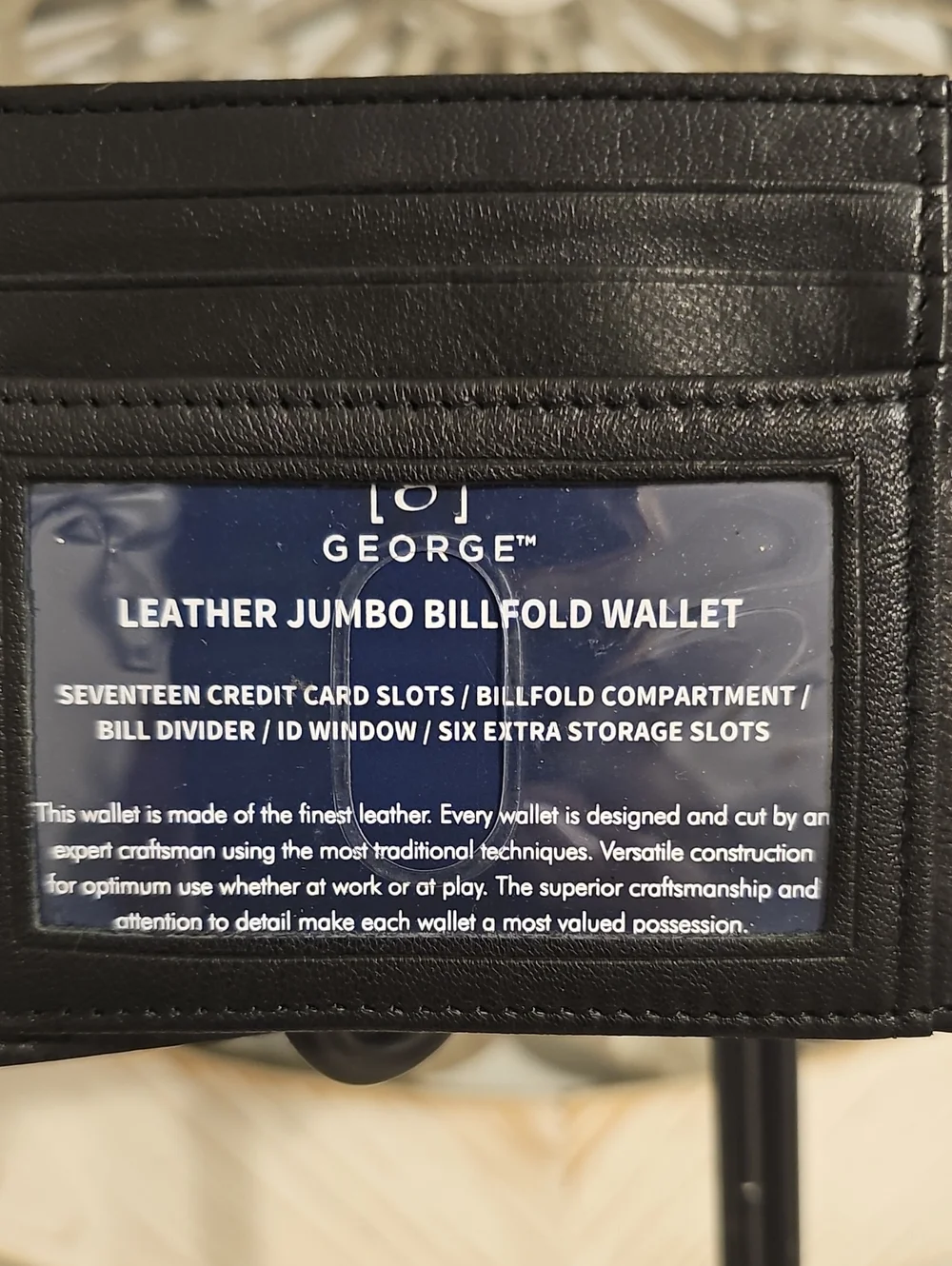 George Mens Leather Wallet